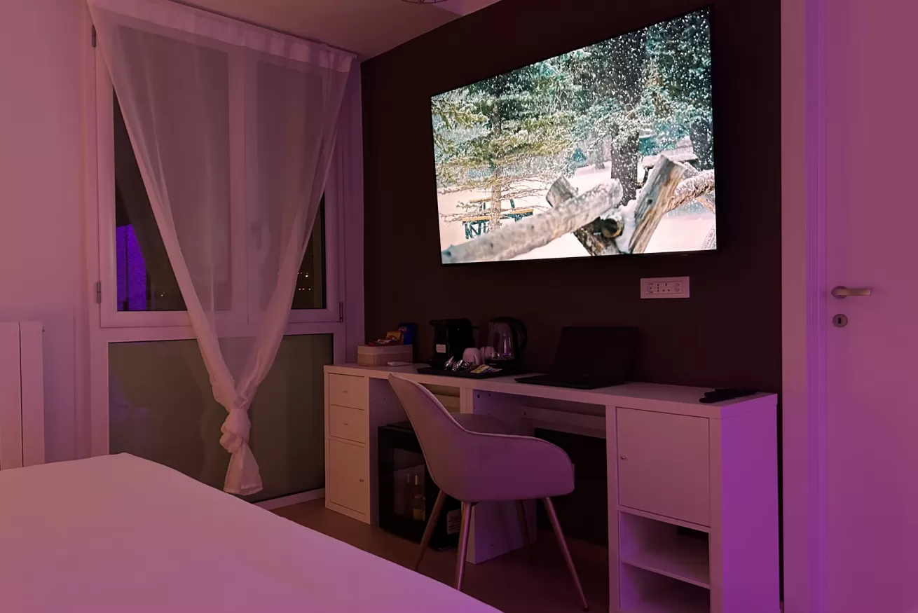 Sauna finlandese privata in suite